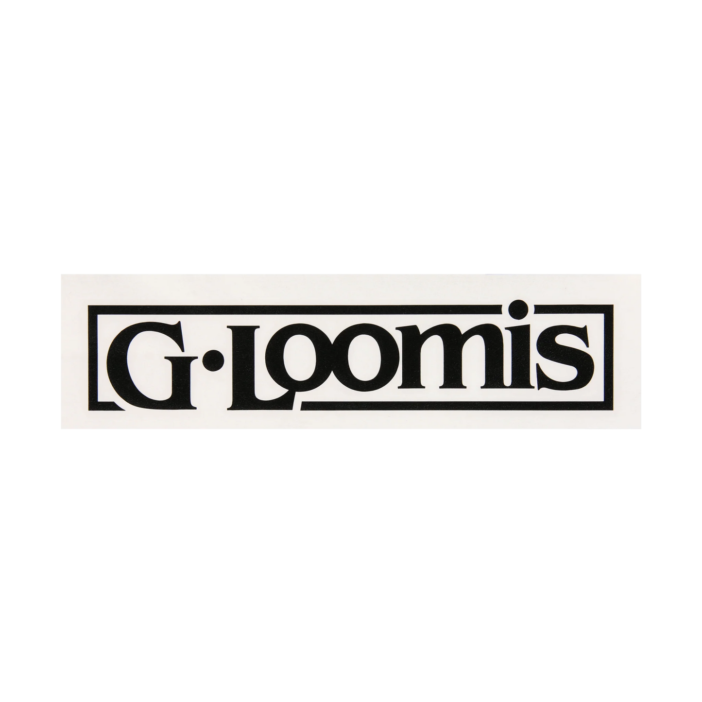 G. LOOMIS BLOCK LOGO DECALS