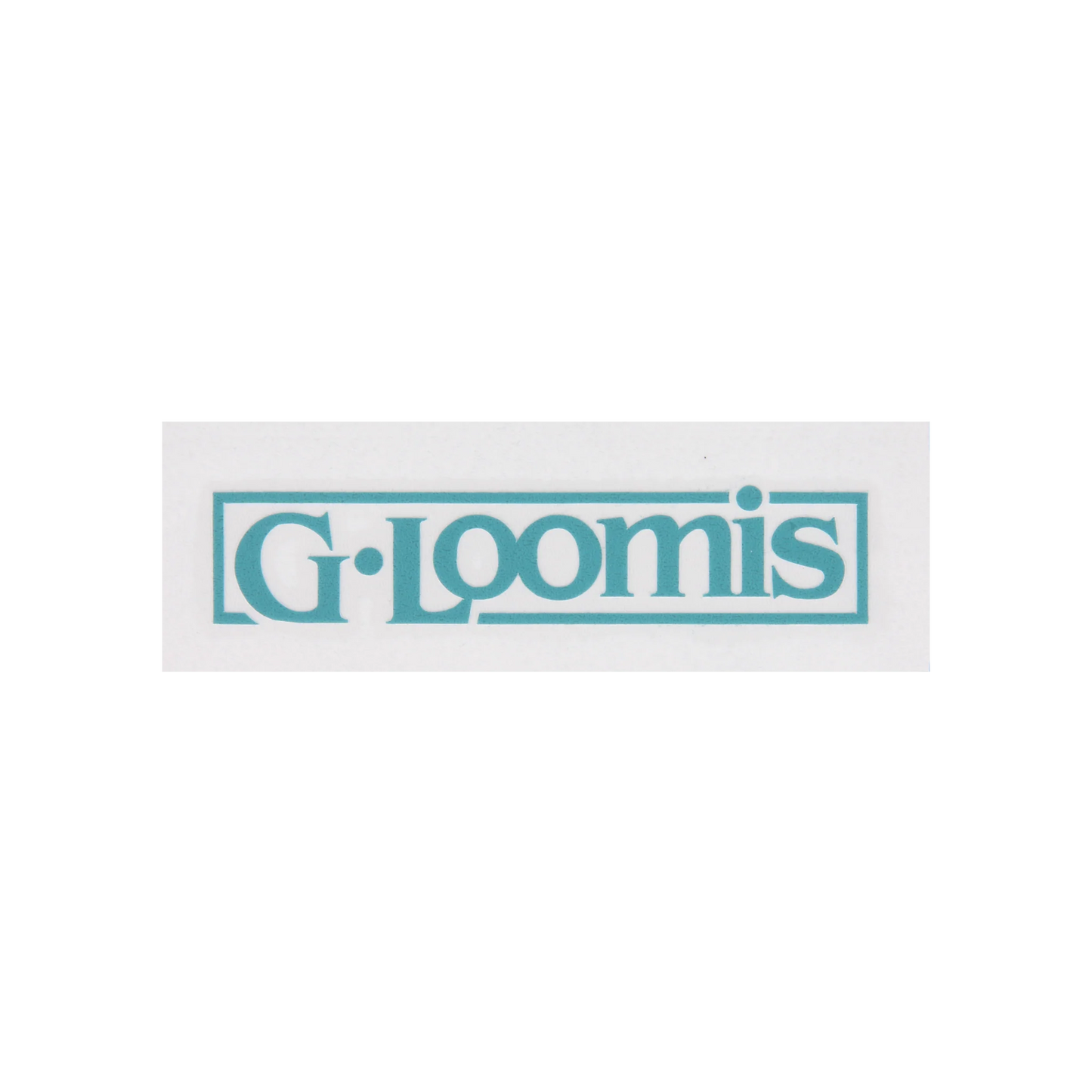 G. LOOMIS BLOCK LOGO DECALS