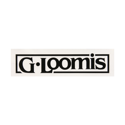 G. LOOMIS BLOCK LOGO DECALS