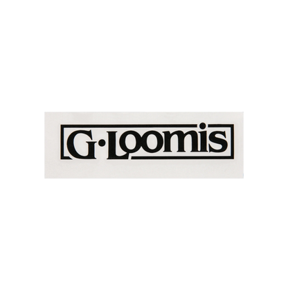 G. LOOMIS BLOCK LOGO DECALS