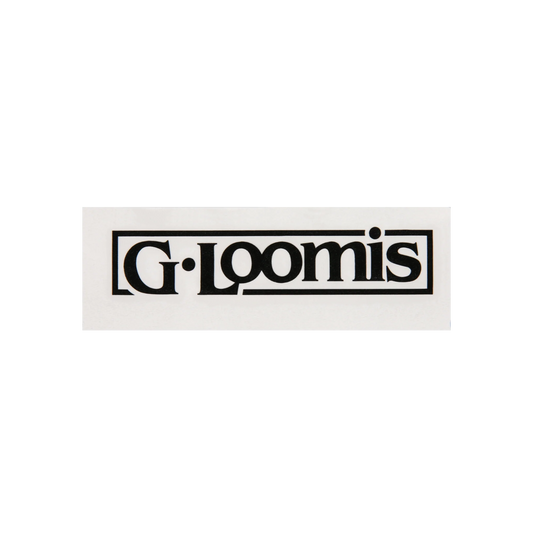 G. LOOMIS BLOCK LOGO DECALS
